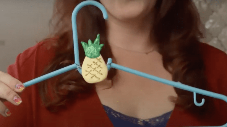Craft Corner: Pineapple Closet Organizers