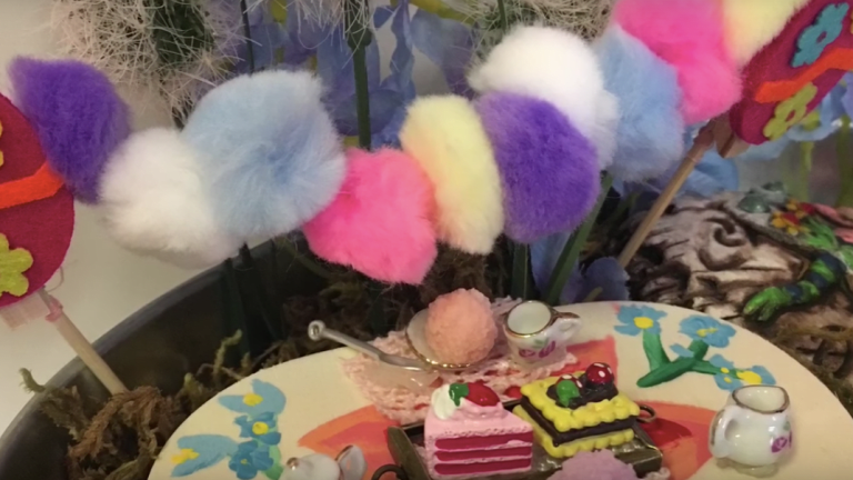 DIY Kid Craft Make an Easter Fairy Garden
