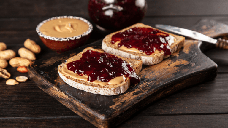 The Ultimate Peanut Butter and Jelly Sandwich