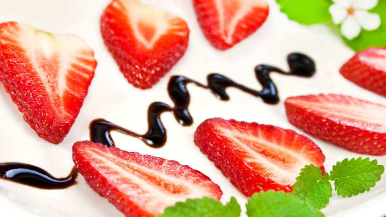 Berries with Balsamic Vinegar