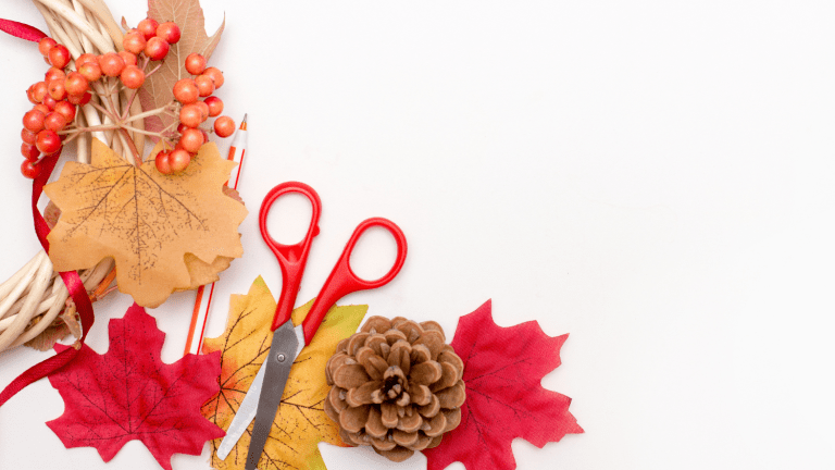 Make a Fall Leaf Menu for the Holidays