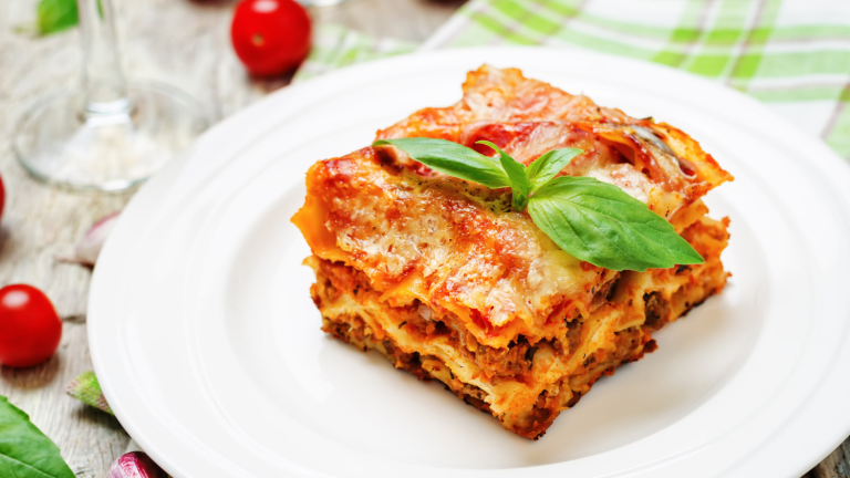Low Fat and Short on Time Lasagna Recipe