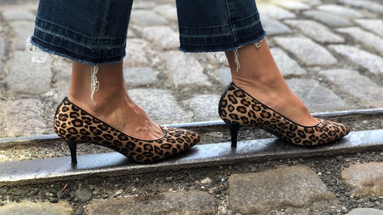 Heels you can walk in hot sale