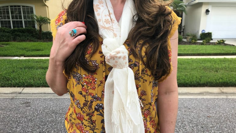 Scarf style for best sale summer