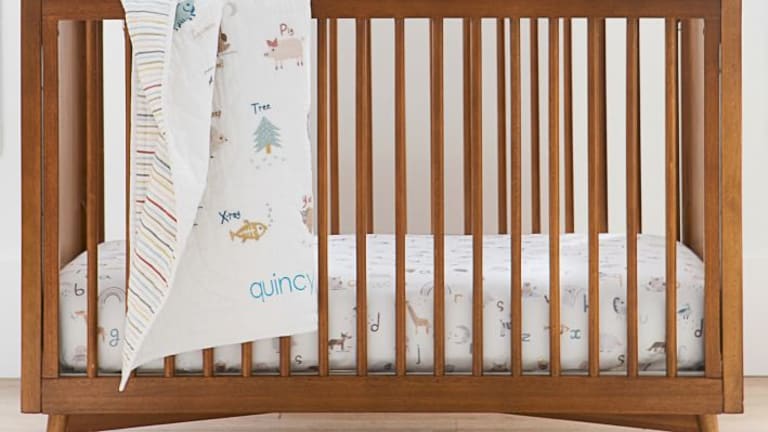 Cot top sheet clearance