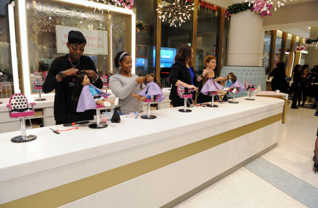 American girl doll sale store rockefeller center