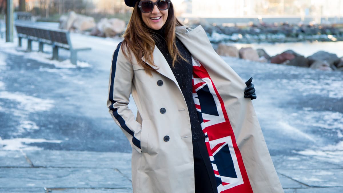 Boden shop trench coat