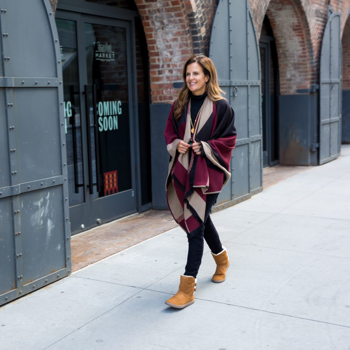Styling your Sheepskin Boots for Fall MomTrends
