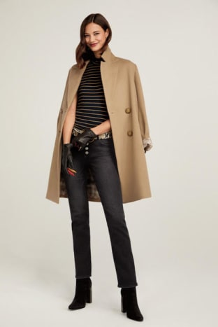 Shop the coat at cabionline.com here. ($250)