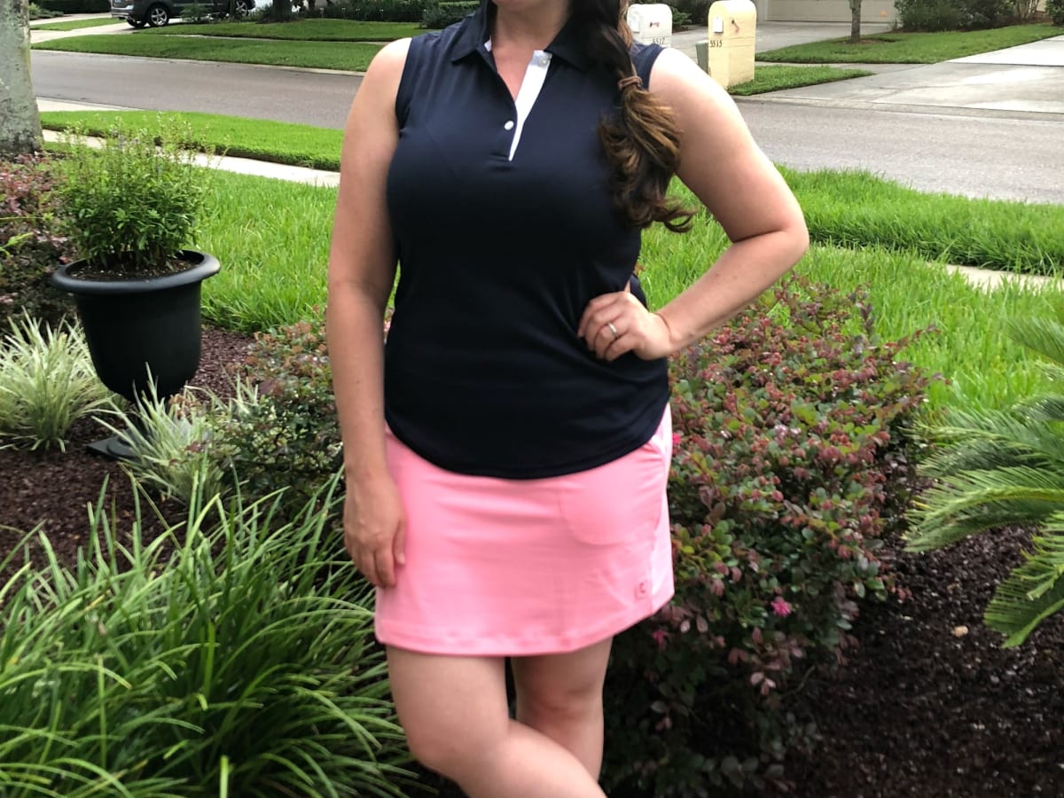 Plus size golf shirts cheap