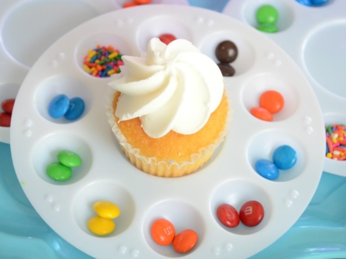 Paint online palette cupcakes