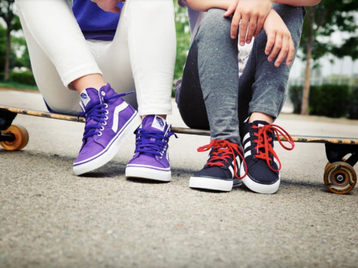 Purple untied shoe strings hot sale