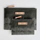 Get the pouch set here. ($42 for set of two).Use my personal code for 20% off holiday gifts at Minted with code: NICOLEGIFTS 