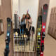 Stash your skis and poles here.