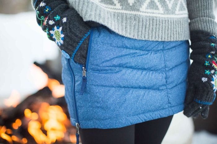 womens snow skirt