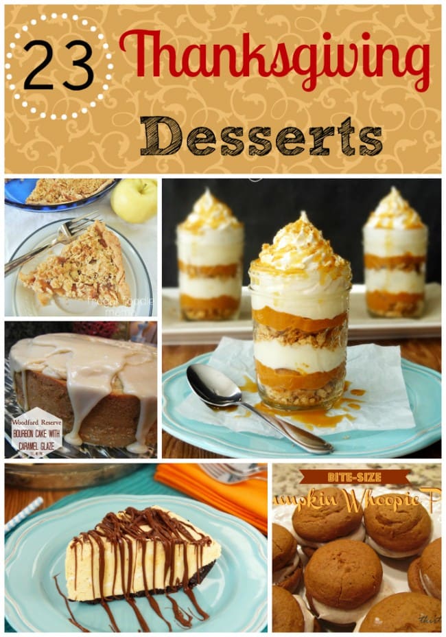 Thanksgiving Desserts - MomTrends
