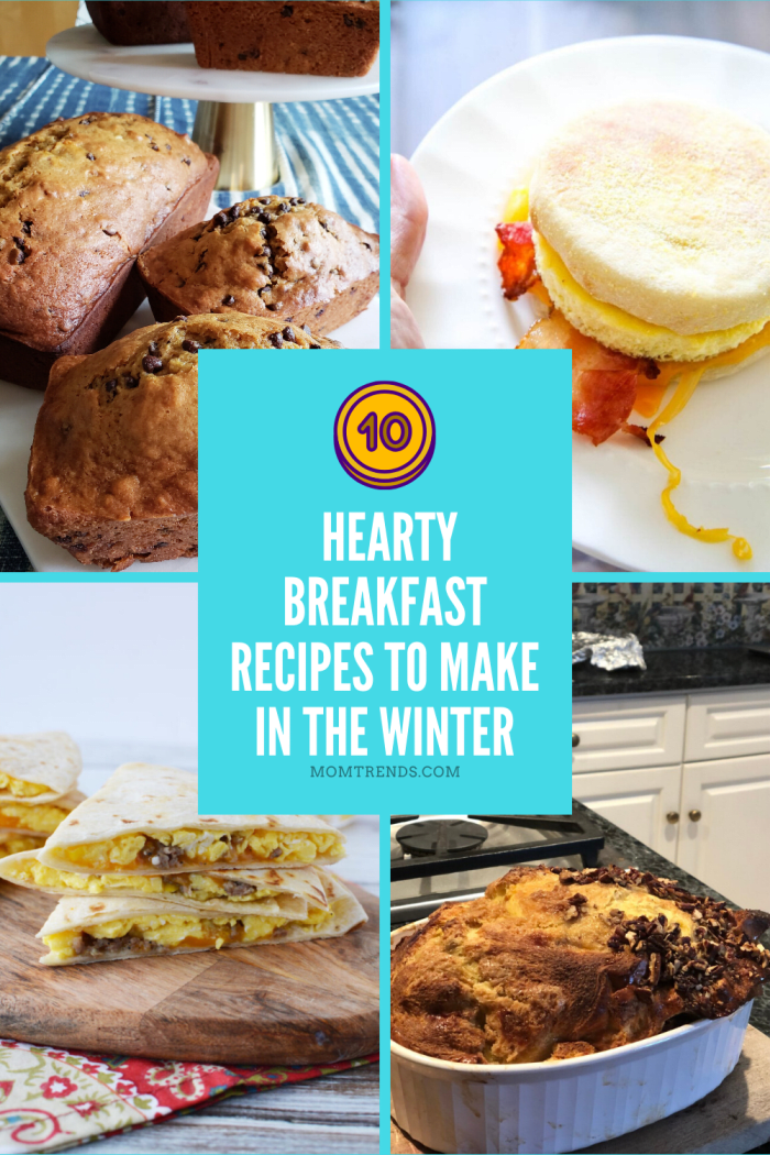 Top 10 Hearty Breakfast Recipes to Make in the Winter - MomTrends