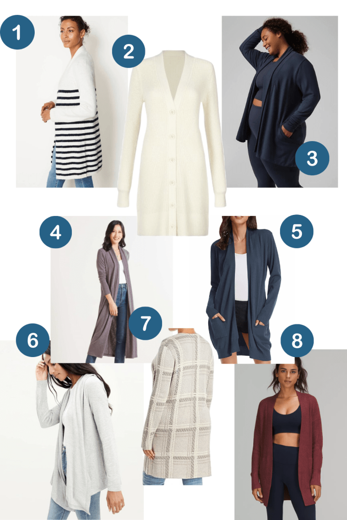 Styling a Favorite Trend the Long Fall Cardigan - MomTrends
