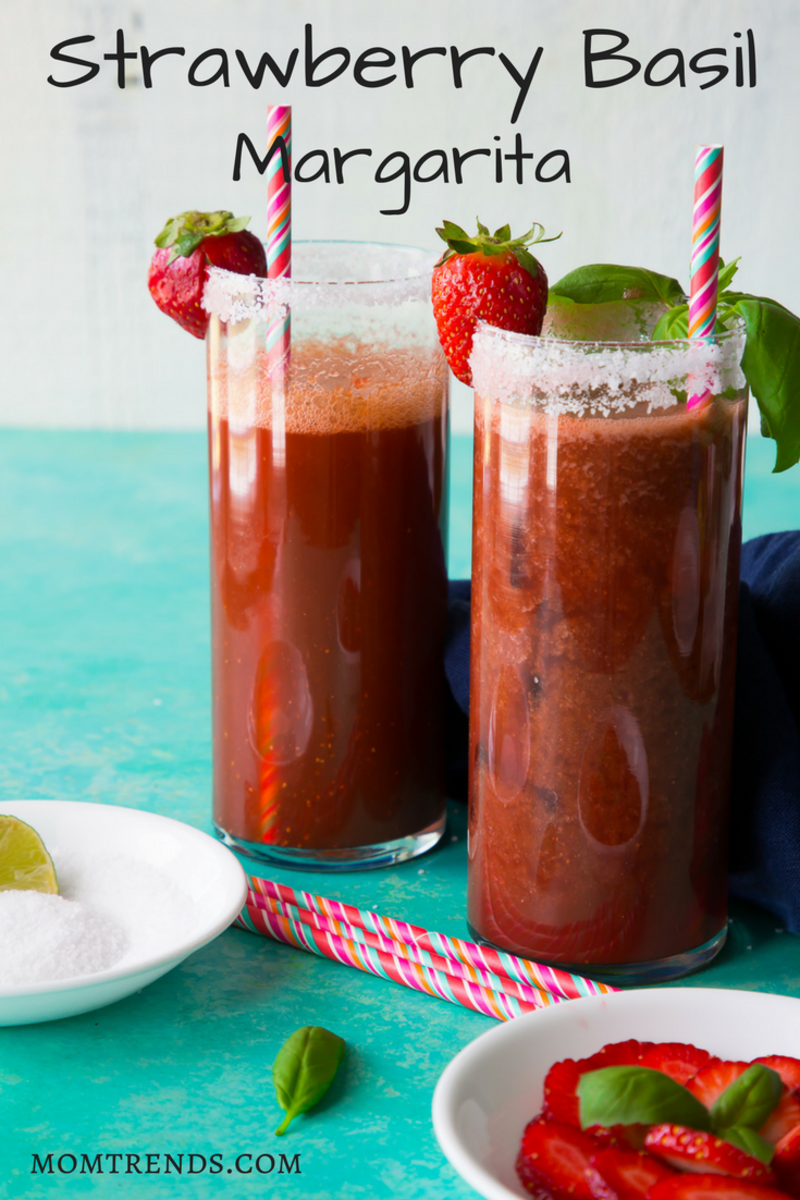How to Make the Most Delicious Strawberry Basil Margarita