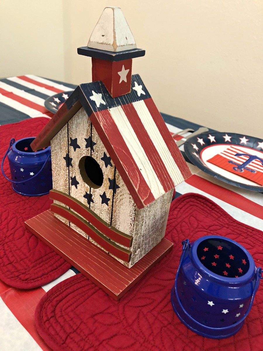 fourth of july centerpiece