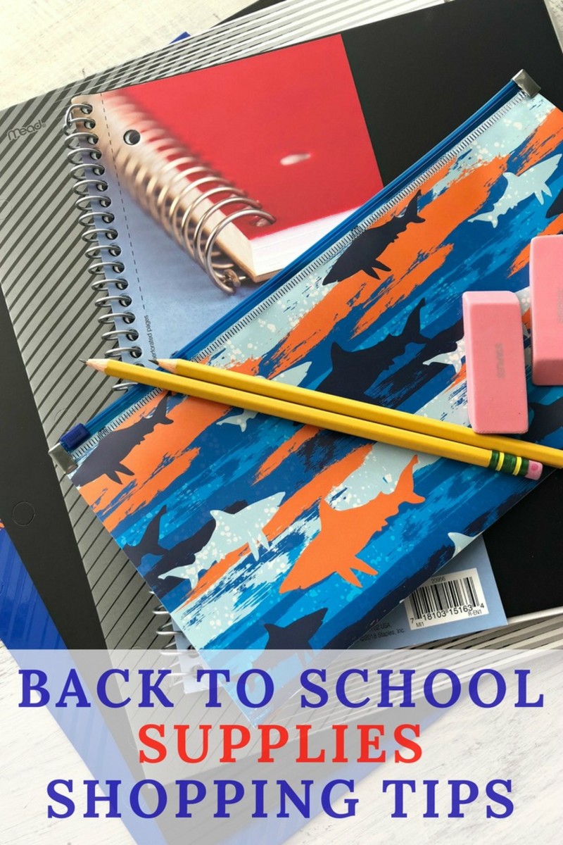 back to school supplies shopping tips