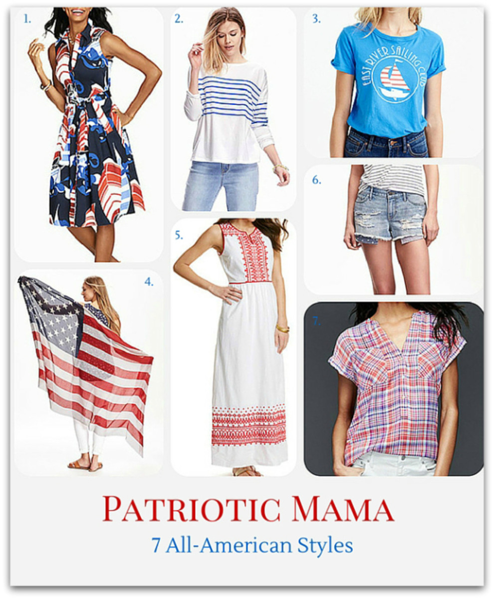 Classic Americana Style: The Season of Red, White, and Blue - MomTrends