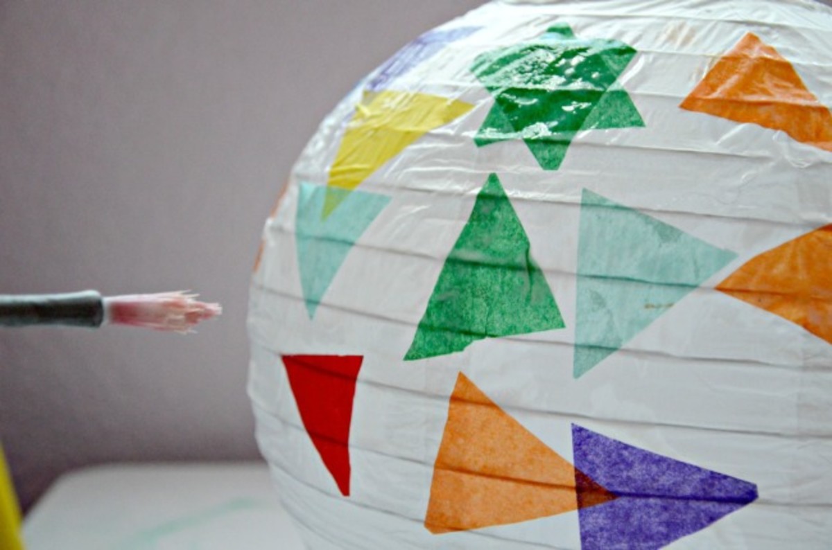 You can celebrate St Martin's Day with you kids by creating your own paper lantern.