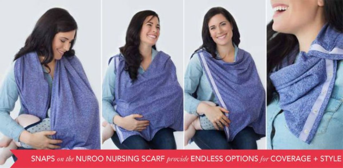 nuroo nursing scarf