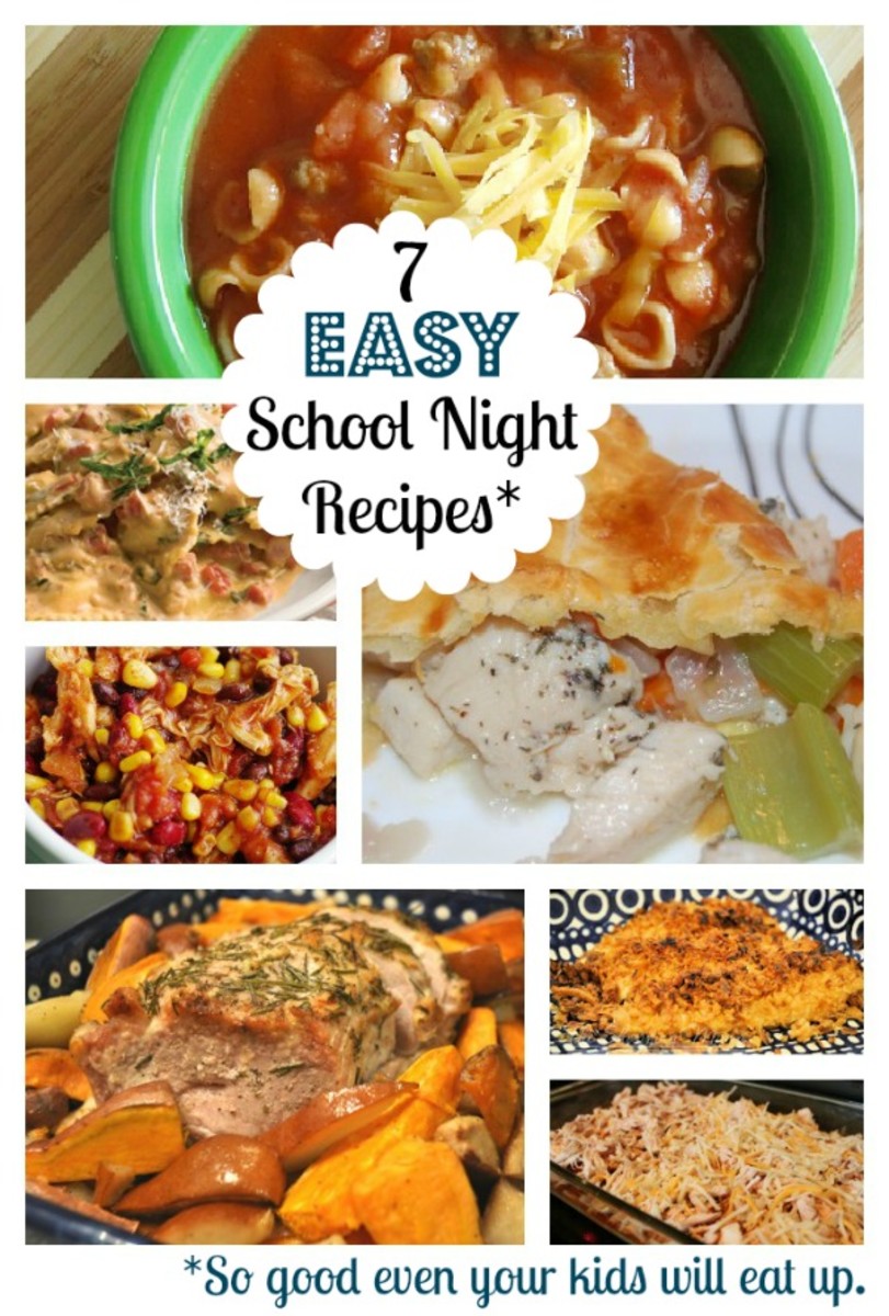 7 easy school night recipes