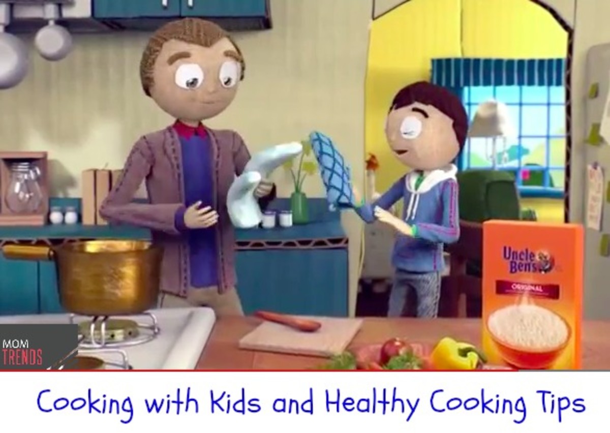 Cooking with Kids and Healthy Cooking Tips