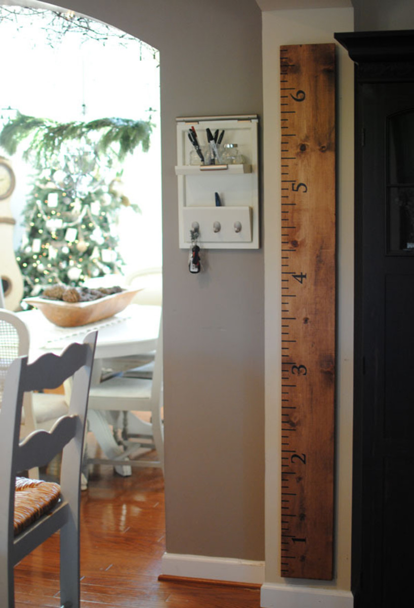 Oversized Ruler Growth Chart
