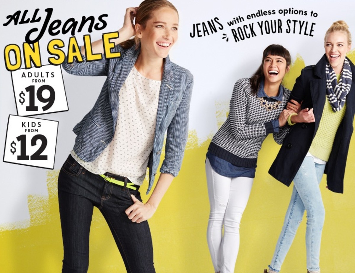 old navy jean sale