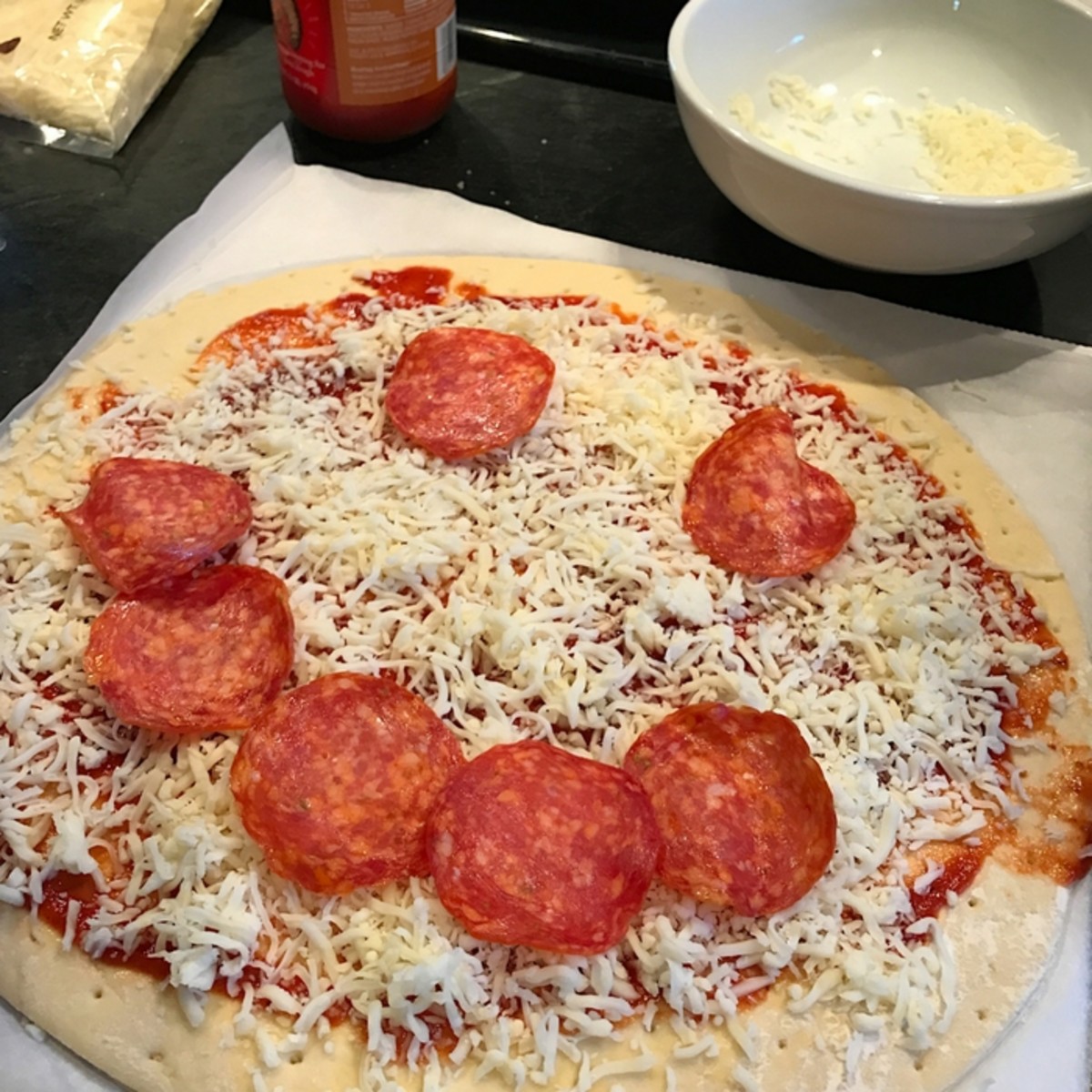 make your own pizza