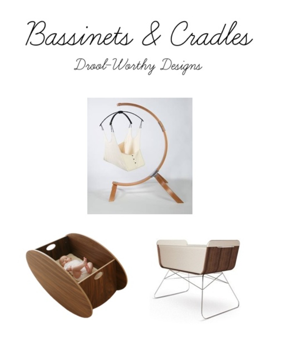 Designer Bassinets and Cradles