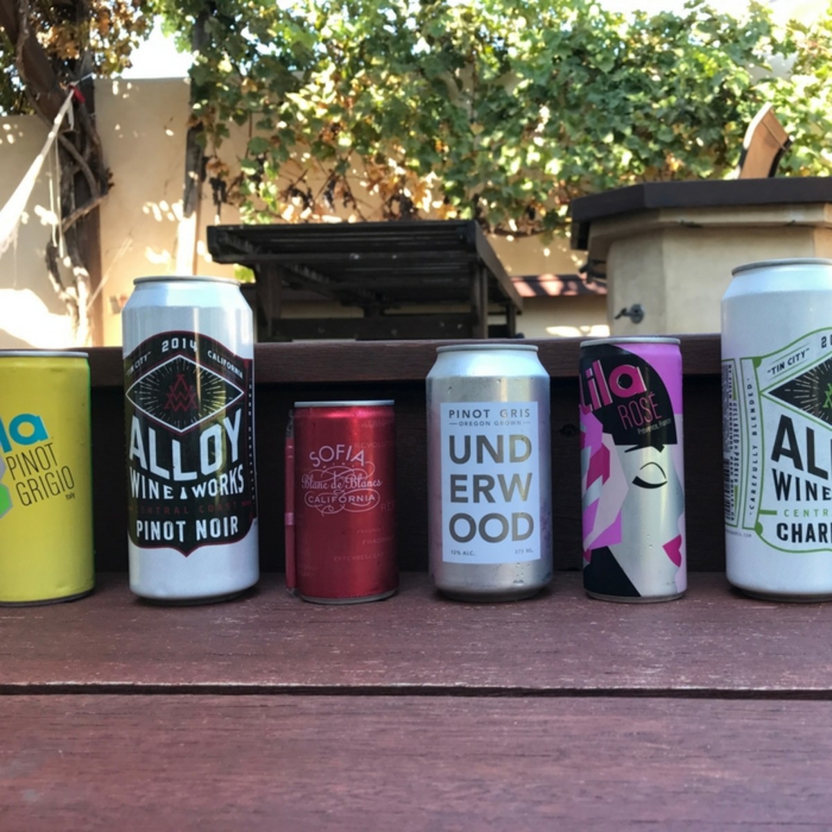 Canned wine