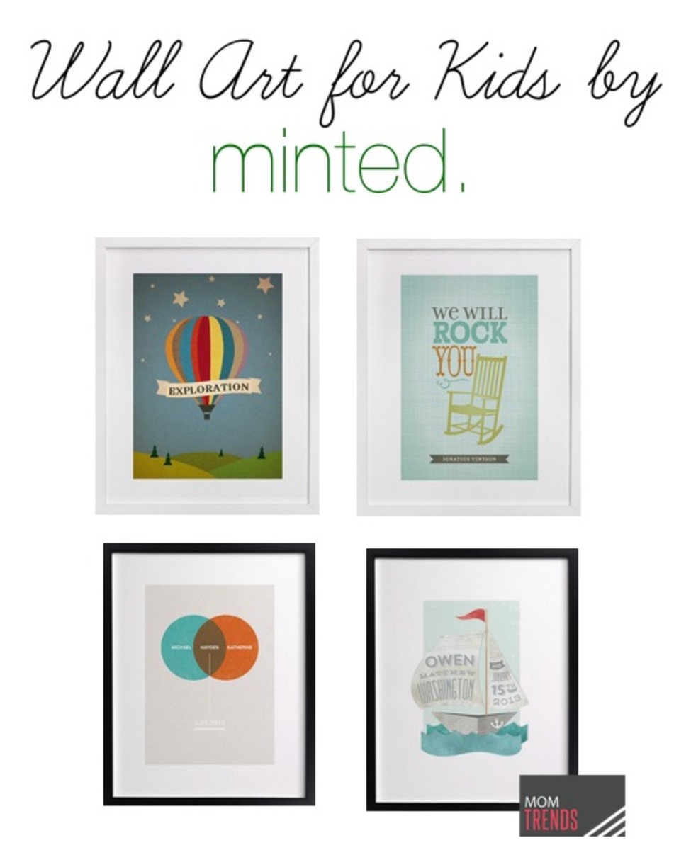 Minted Wall Art for Kids