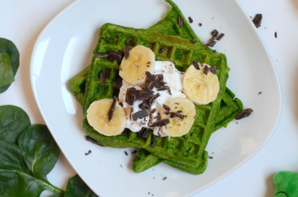 waffle spinach