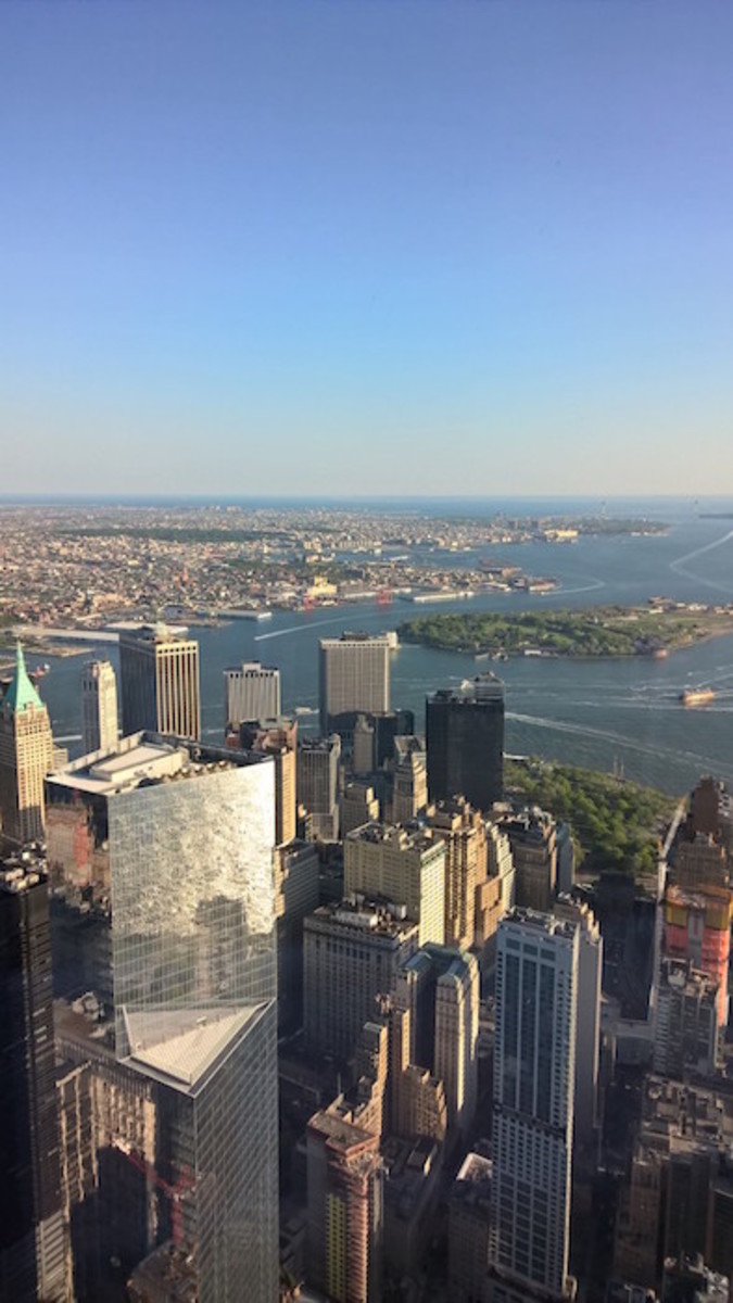 view from one world trade