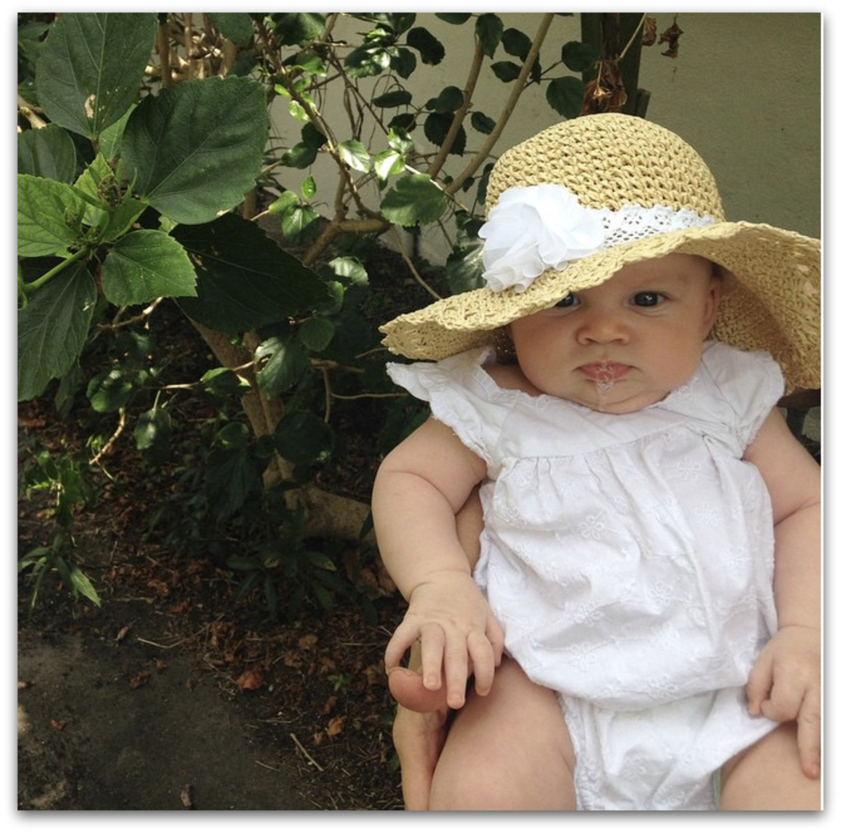 infant floppy sun hat