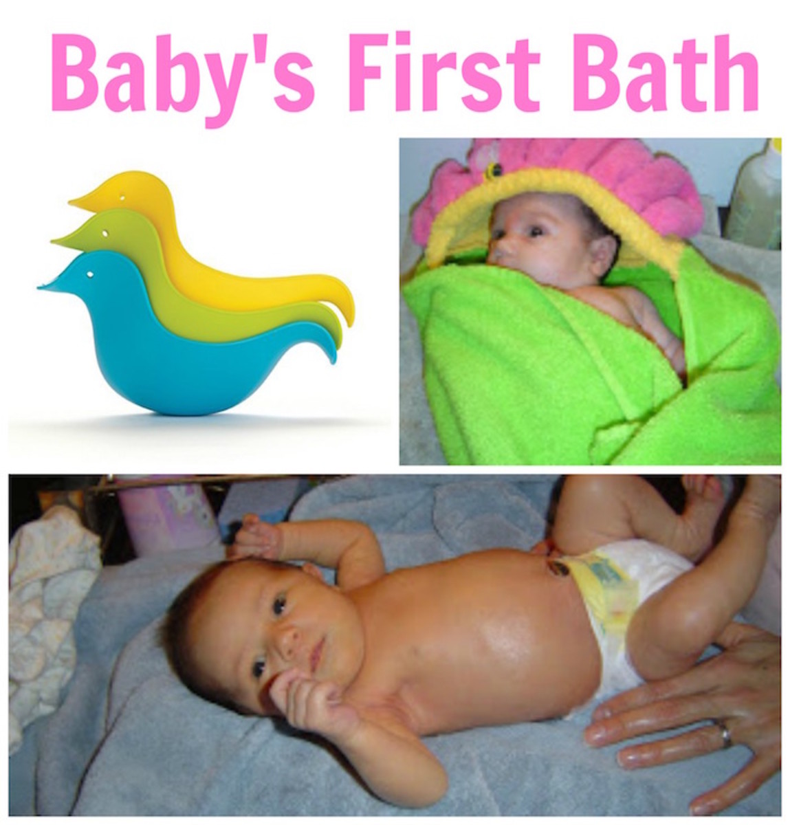 baby's first bath