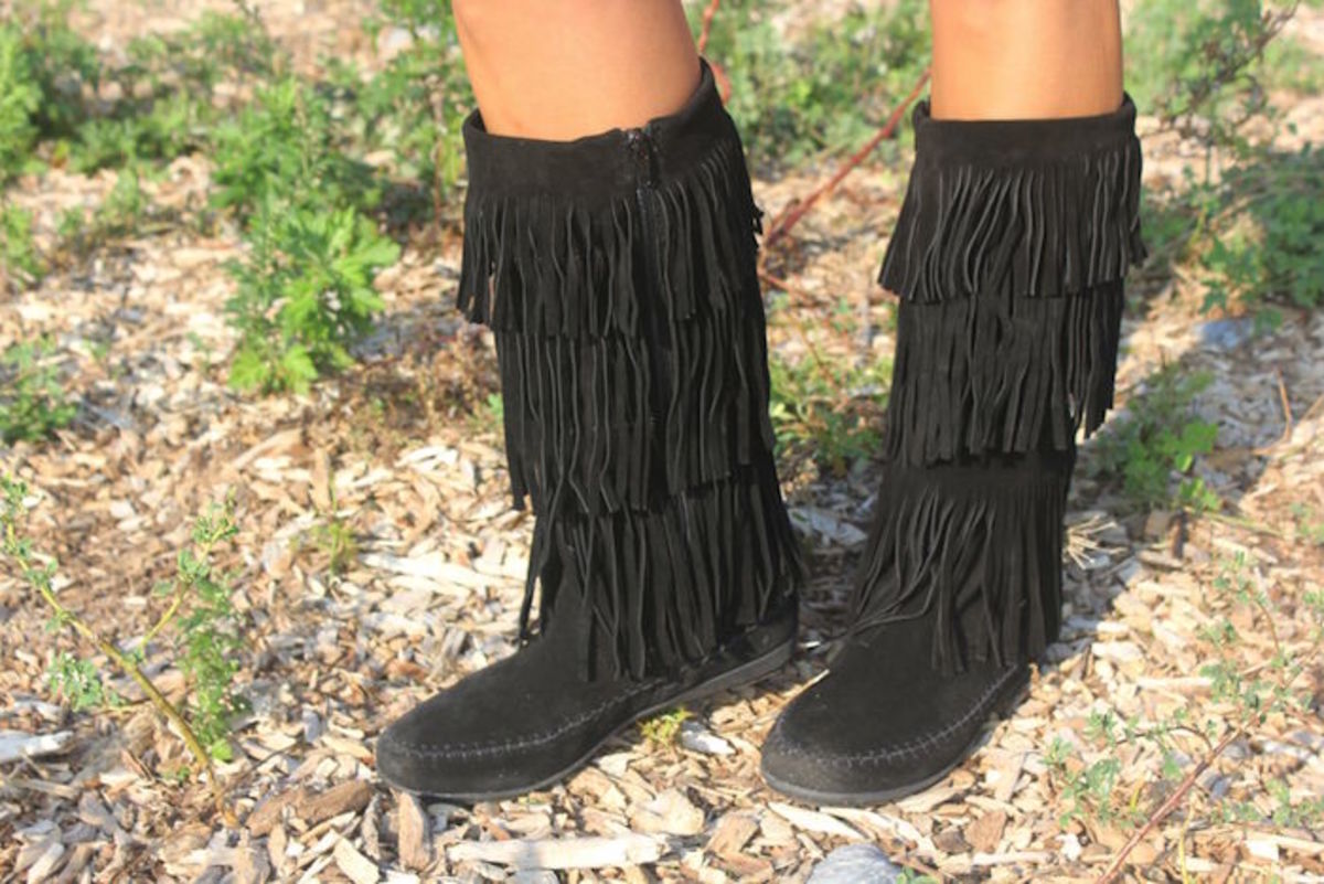 Falling For Fringe Boots From Rack Room Shoes Momtrends