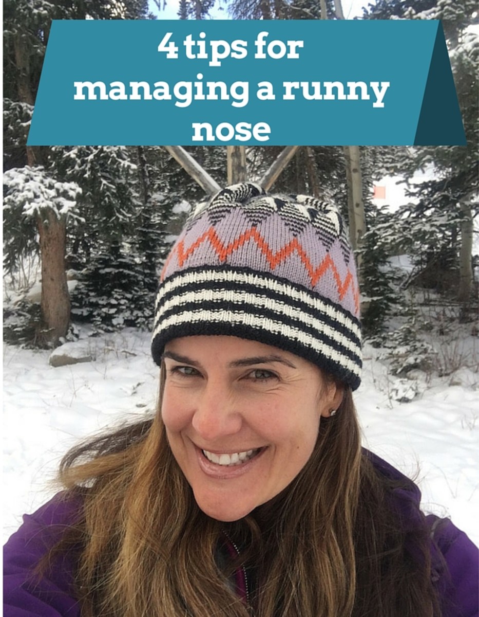 4 tips for managing a runny nose