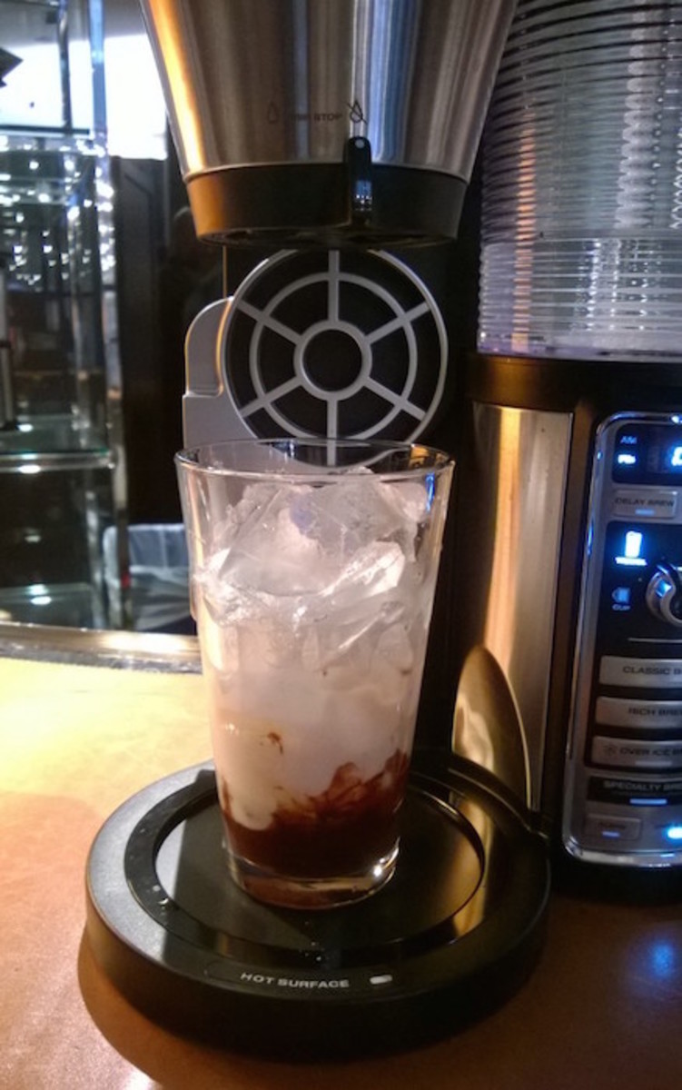 iced mocha latte