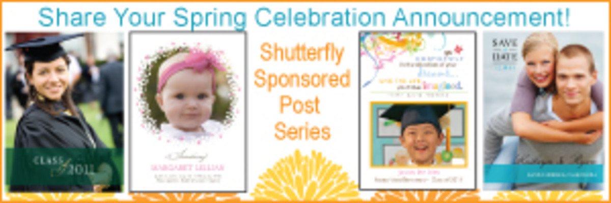 shutterfly announcement celebration