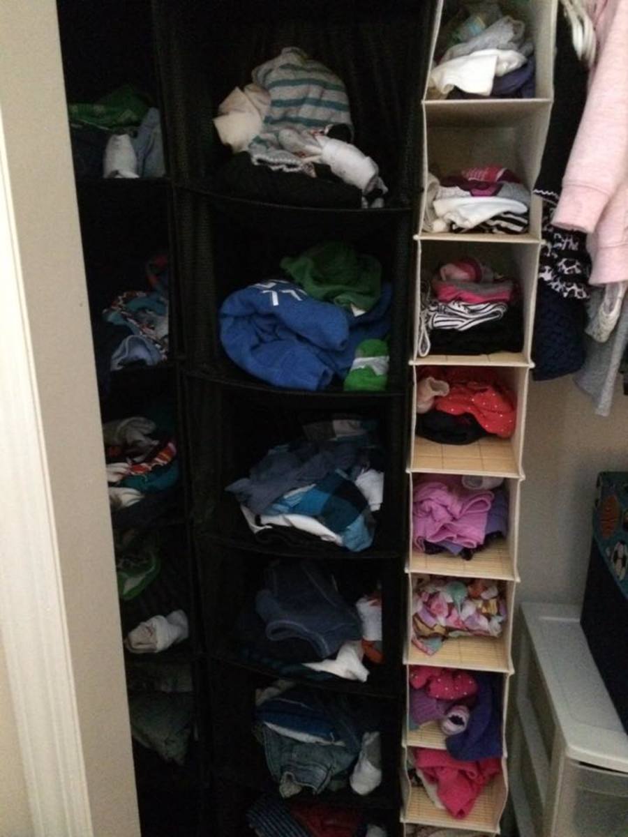 organized clothes for kids