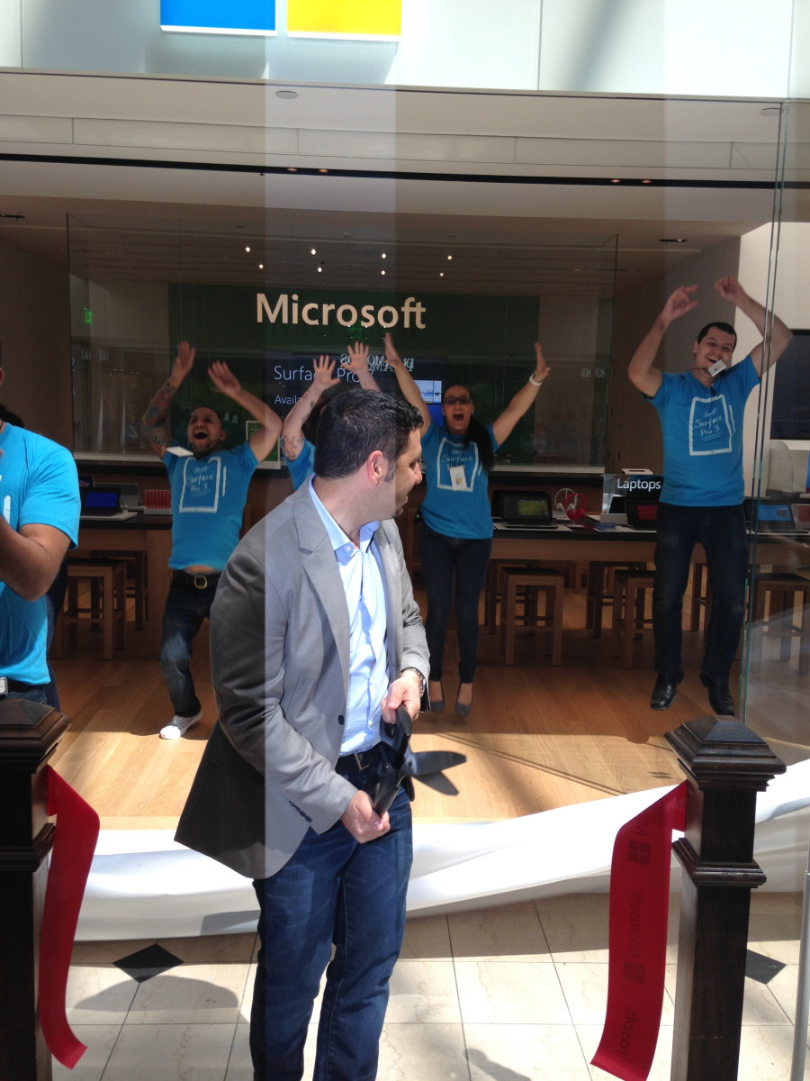 Microsoft Store Opening