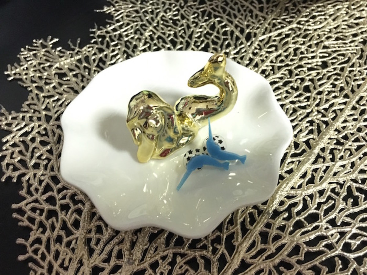mermaid ring holder jewlery holder for college room