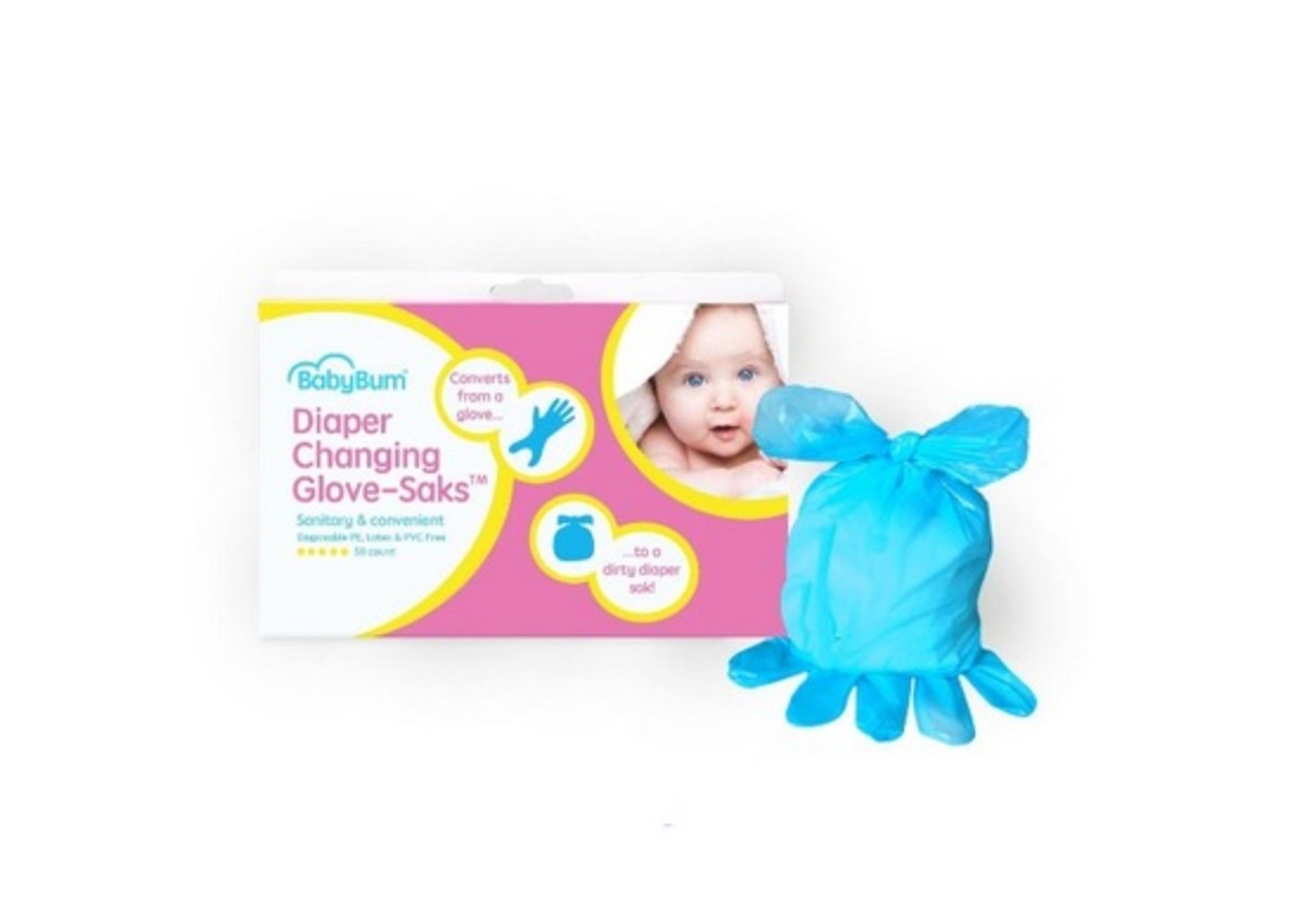 Diaper Changing Glove Sack