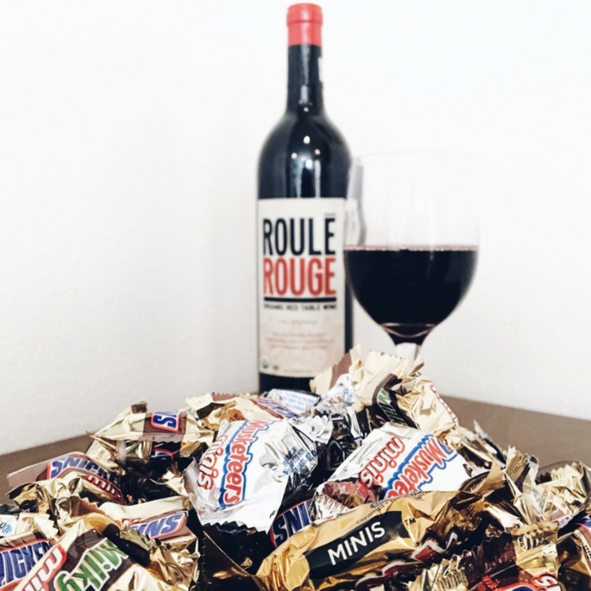 Wine and candy pairing