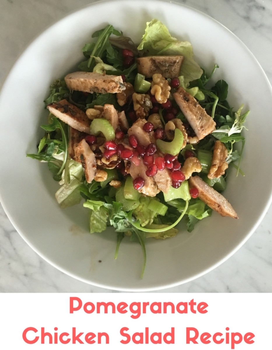 Pomegranate Chicken Salad Recipe